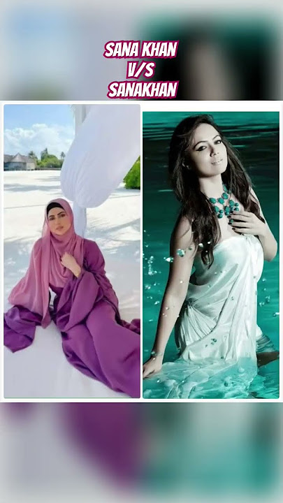 Sana khan v/s sana khan|| taro ko mohabbat amber se#sanakhan #asnassaiy #shorts
