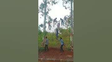 Cargo Net climbing | Rope net climbing