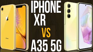 iPhone XR vs A35 5G (Comparativo & Preços)