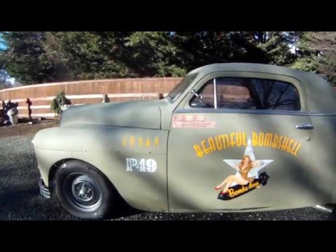Chopped Top 1949 Plymouth Business Coupe The P 49 Coupe Youtube