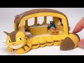 DIY Miniature Catbus RV( My Neighbor Totoro) - Polymer Clay Tutorial