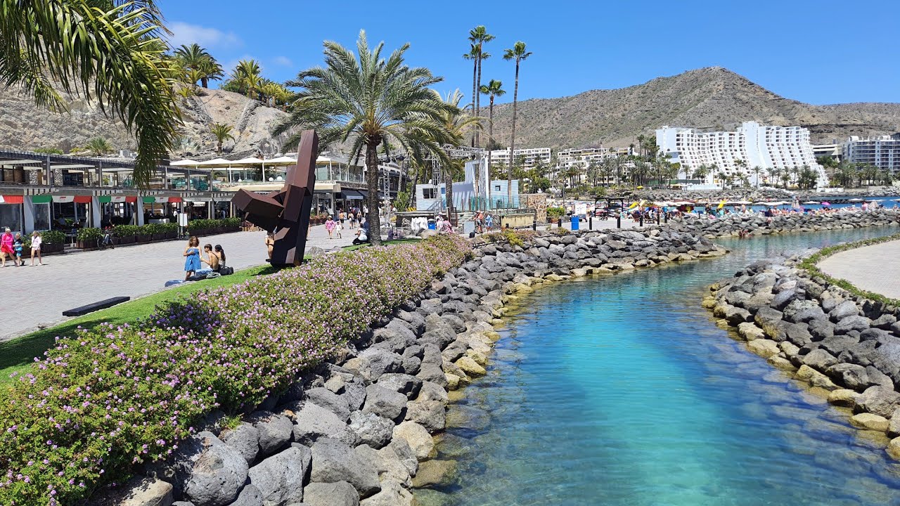 GRAN CANARIA ANFI [4K] - Spectacular ANFI Beach - Canary Islands Spain in April