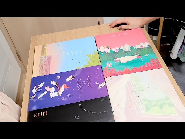 UNBOXING BTS GRAPHIC LYRICS SERIES (SPECIAL PACKAGE) + GA - YouTube