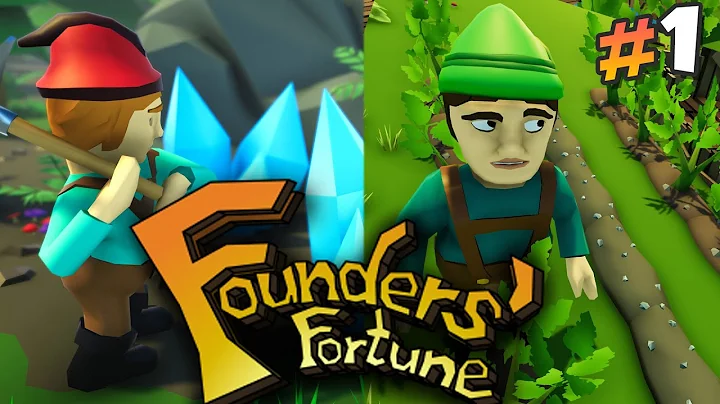 FANTASY COLONY SURVIVAL BUILDER - Founders Fortune Alpha - EP 1