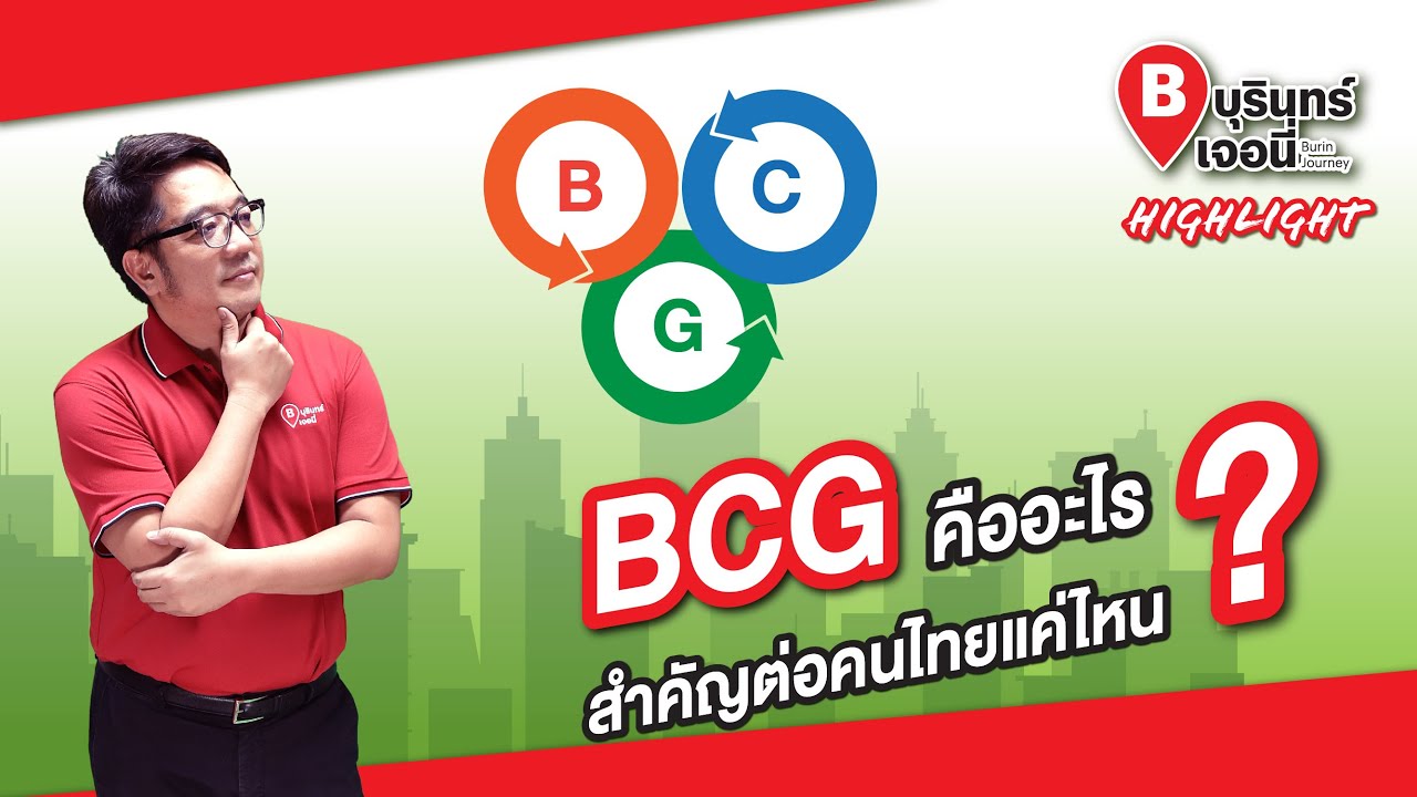 การวิเคราะห์ bcg  Update 2022  BCG คืออะไร? สำคัญต่อคนไทยแค่ไหน?