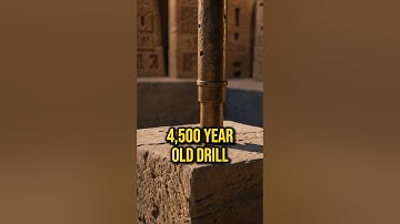Tools of a Lost Civilization! Advance Egyptian Drills #mystery #history #ancient #joerogan #shorts