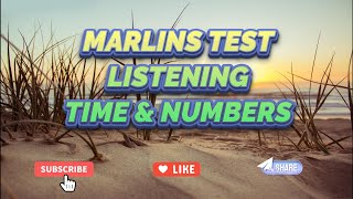 Marlins Test For Seafarer - Listening