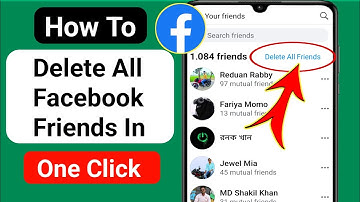 How To Delete All Facebook Friends In One Click (2024) | Delete All Facebook Friends