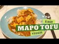 MAPO TOFU RECIPE | VEGGIE VERSION | 20 MINUTE DINNER | 簡単にできる麻婆豆腐レシピ