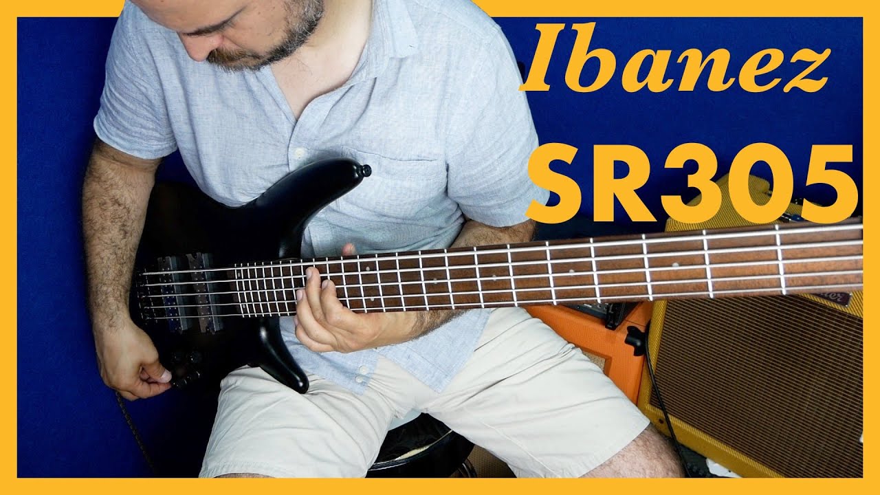 5 Strings, ACTIVE, ≈ 350€... What offers the Ibanez SR305? - YouTube