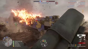 battlefield 1 tank multikill