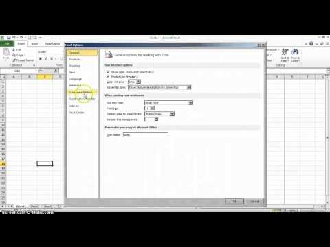 Enable Macro Button