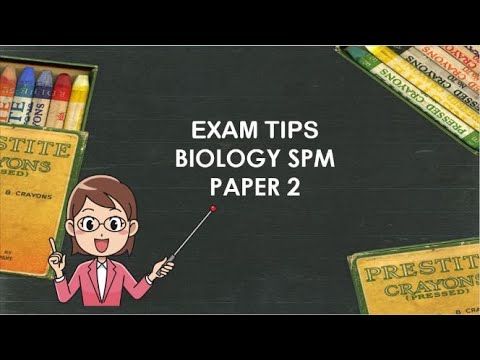 SPM BIOLOGY PAPER 2 : EXAM TIPS - YouTube