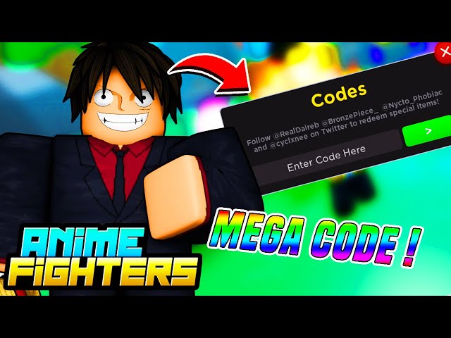 ESSE NOVO *CODE* PODE TE DAR UM SECRETO NO ANIME FIGHTERS!!! 