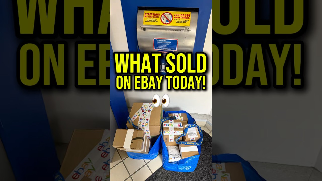rewrite this title What sold on eBay today — 0 in flips. If you wanna learn how to make money online, follow along.