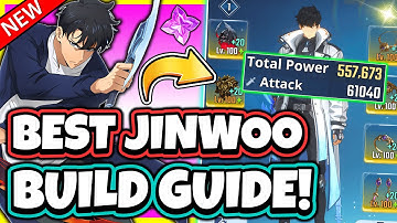 NEW SUNG JINWOO BUILD GUIDE! Artifacts / Gems / Stats / Weapons Power & More [Solo Leveling: Arise]