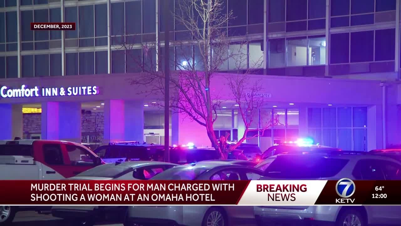 Murder trial begins for man charged with shooting a woman at an Omaha ...