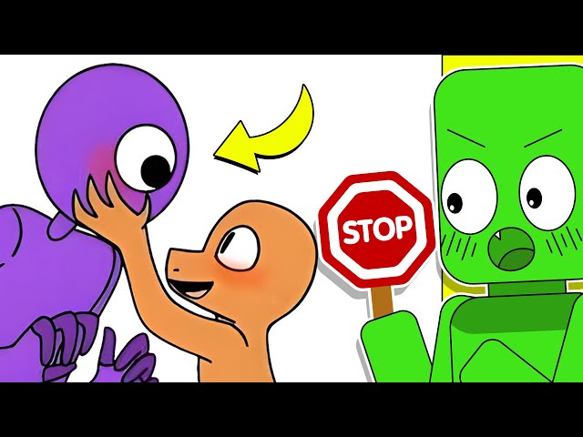 💜the purple confession💜.. i think (rainbow friends animation) 💜