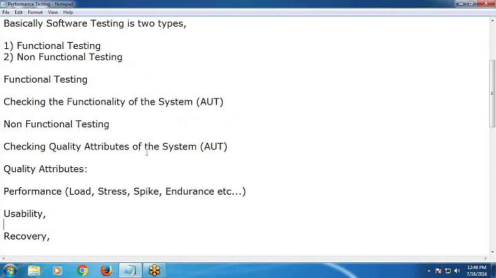Introduction to Performance Testing