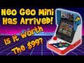 Neo Geo Mini Is Here! Was It Worth It? Unboxing And Review!