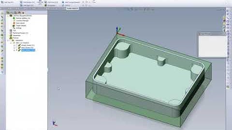 Rest Roughing and Finishing   SolidCAM + SolidWorks CAD CAM software