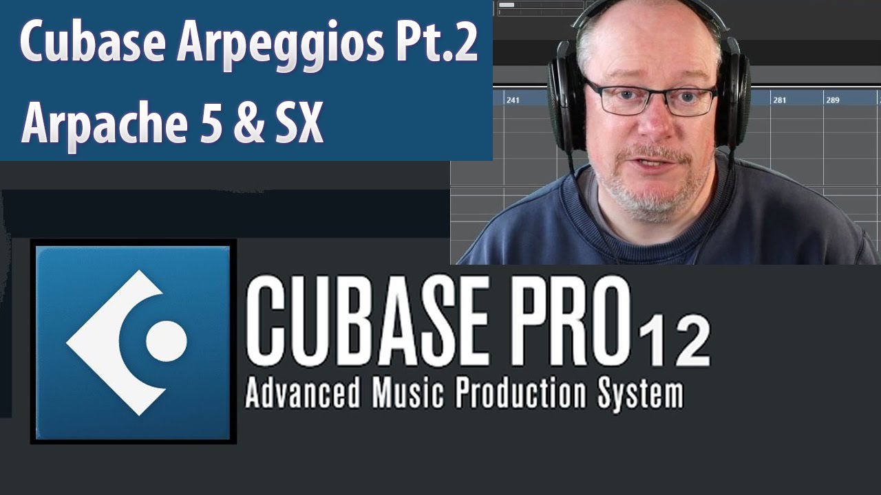 Arpeggios in Cubase Pt.2 - Arpache 5 & SX - YouTube