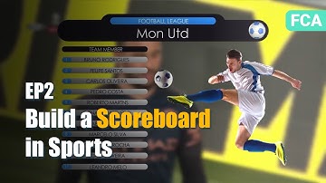 Build a Scoreboard in Sports | Filmora Creator Academy