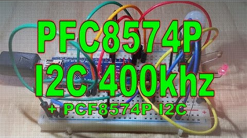 PCF8574P PIR and LED 2  [ I2C PCF at 400khz ]