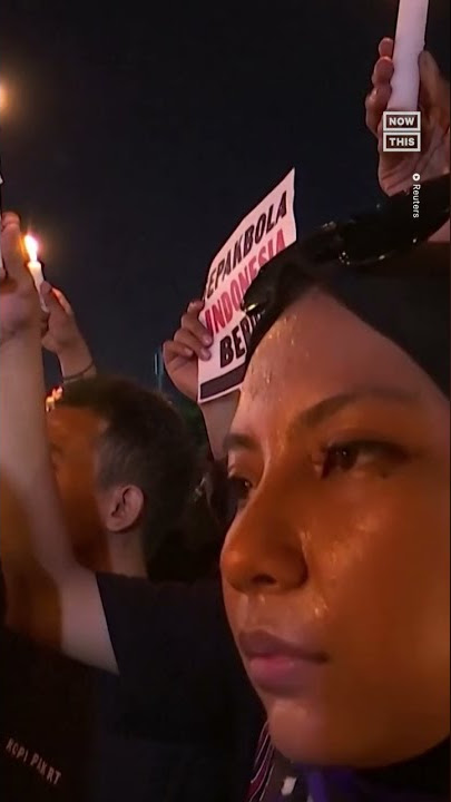 Soccer Fans Hold Vigil in Indonesia After 130  Killed in Stampede