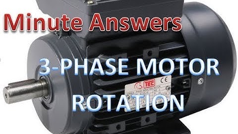 3-Phase Motor Rotation