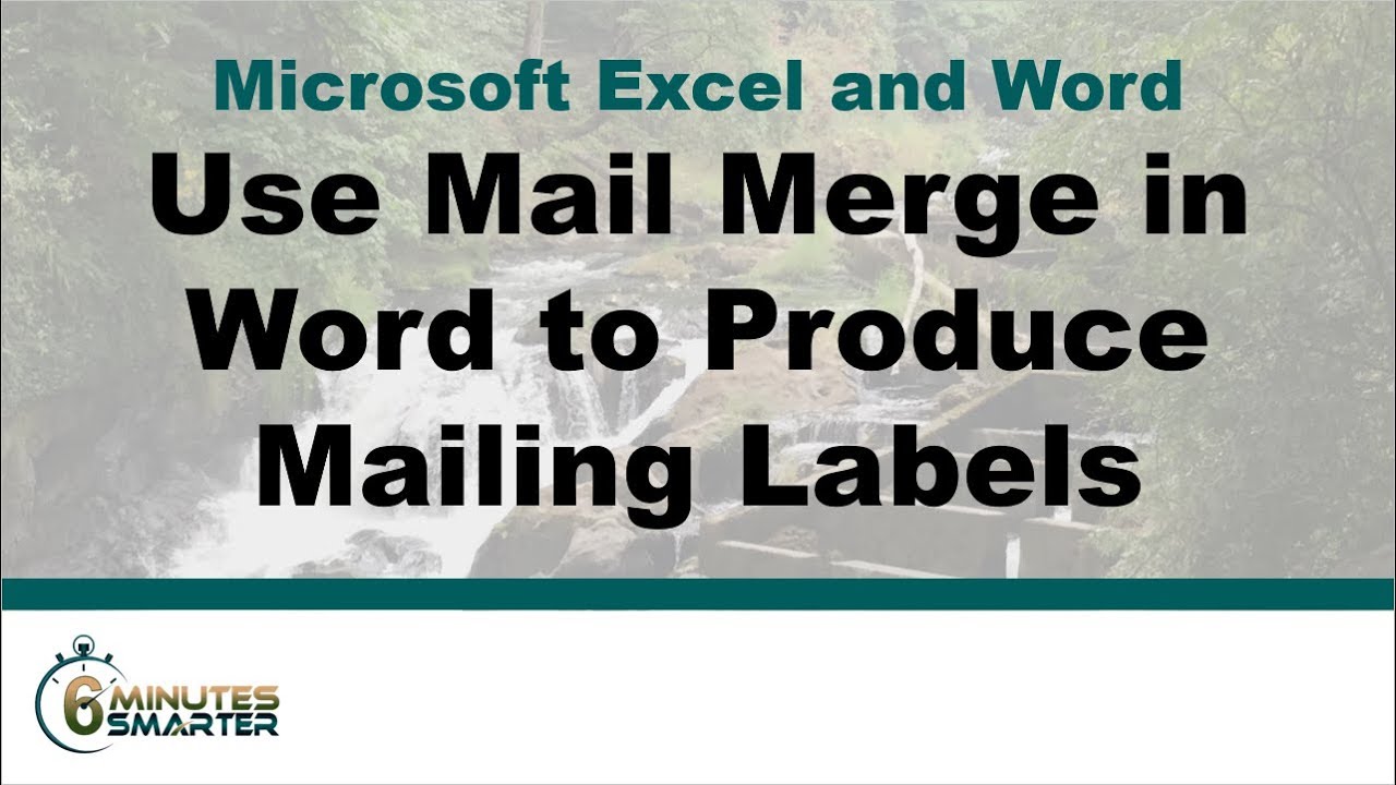 how to convert an excel file to word for labels