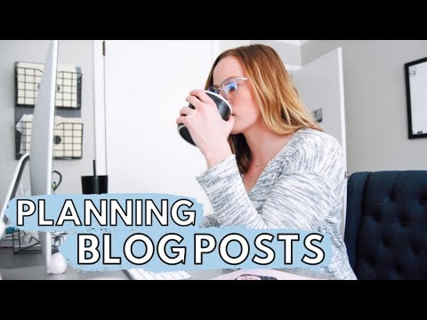 Video: Jak Uspořádat Blog