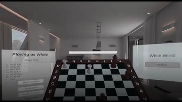 Chess VR | FREE | FAST PREVIEW GAMEPLAY MECHANICS | META QUEST | SILENT PLAYER | NO COMMENTING