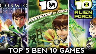 Ben 10 Top 5 Best Ben 10 Games | For Mobile & pc | Js Youtuber | In Tamil