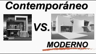 Fachadas de Casas Modernas. ¡CUIDADO! parece... PERO NO LO ES.