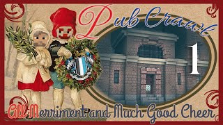 The Slammer - Day 1 - Christmas Pub Crawl In Minecraft 2023