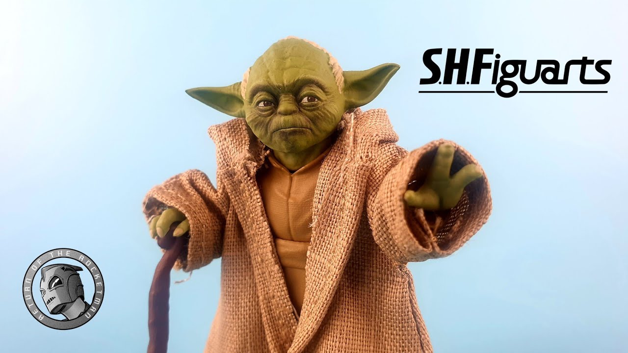 SHFiguarts reissue Yoda star wars action figure review - YouTube