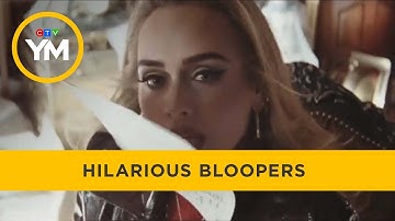 Adele releases hilarious bloopers from her ‘Easy On Me’ video | Your Morning
