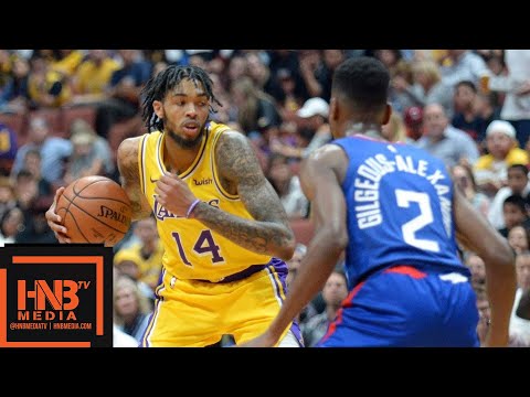 Los Angeles Lakers vs LA Clippers Full Game Highlights | 10.06.2018, NBA Preseason