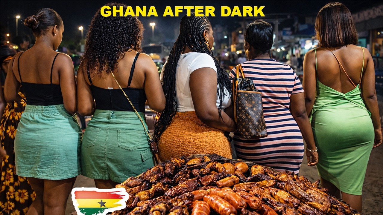 Africa Single Ladies At Night | Kumasi Ghana Nightlife Tour