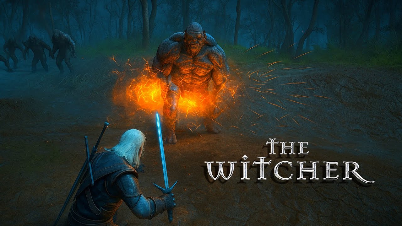 The Witcher [24] - Оживил голема и открыл башню - YouTube