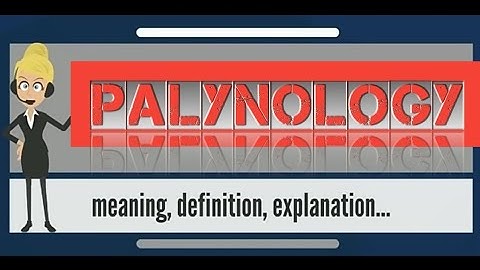 what is palynology | Meaning of palynology| Definition & full explanation Of palynology| #TechnoYou|