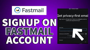 How To Sign Up on Fastmail Account (2023) | Create Fastmail Account