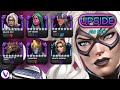 Black Cat, Vox, Viv, Werewolf, ClaireV, Lumatrix, Bastion Showcase: Upside AW 62.7 MCoC