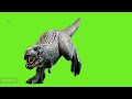 Ferious Dinosaur Green Screen Free Effects Horror Chroma Key Background Animation