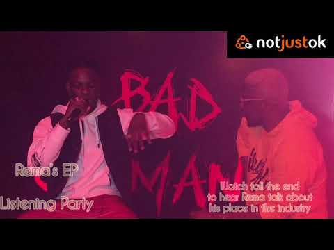 Rema Is The Bad Commando At His EP Listening Party | WATCH!!!