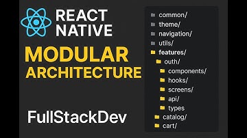 The RIGHT Way to Structure React Native Projects (Modular Codebase Deep Dive)