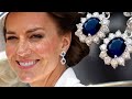 Duchess Catherine Looks Great In A Sapphire Jewellery includes recently resurfaced Diana gems