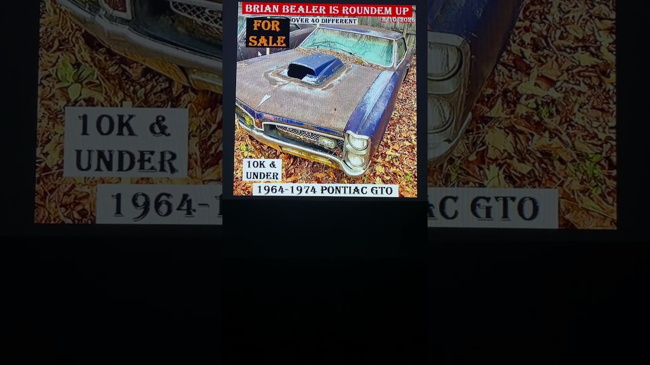 Поиск классических автомобилей для вас, подписчиков @BRIANBEALERisRoundemUp ￼