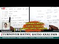 Ratio analysis | Working Capital #turnoverratio | Capital | Owned Capital | Solved by Kauserwise